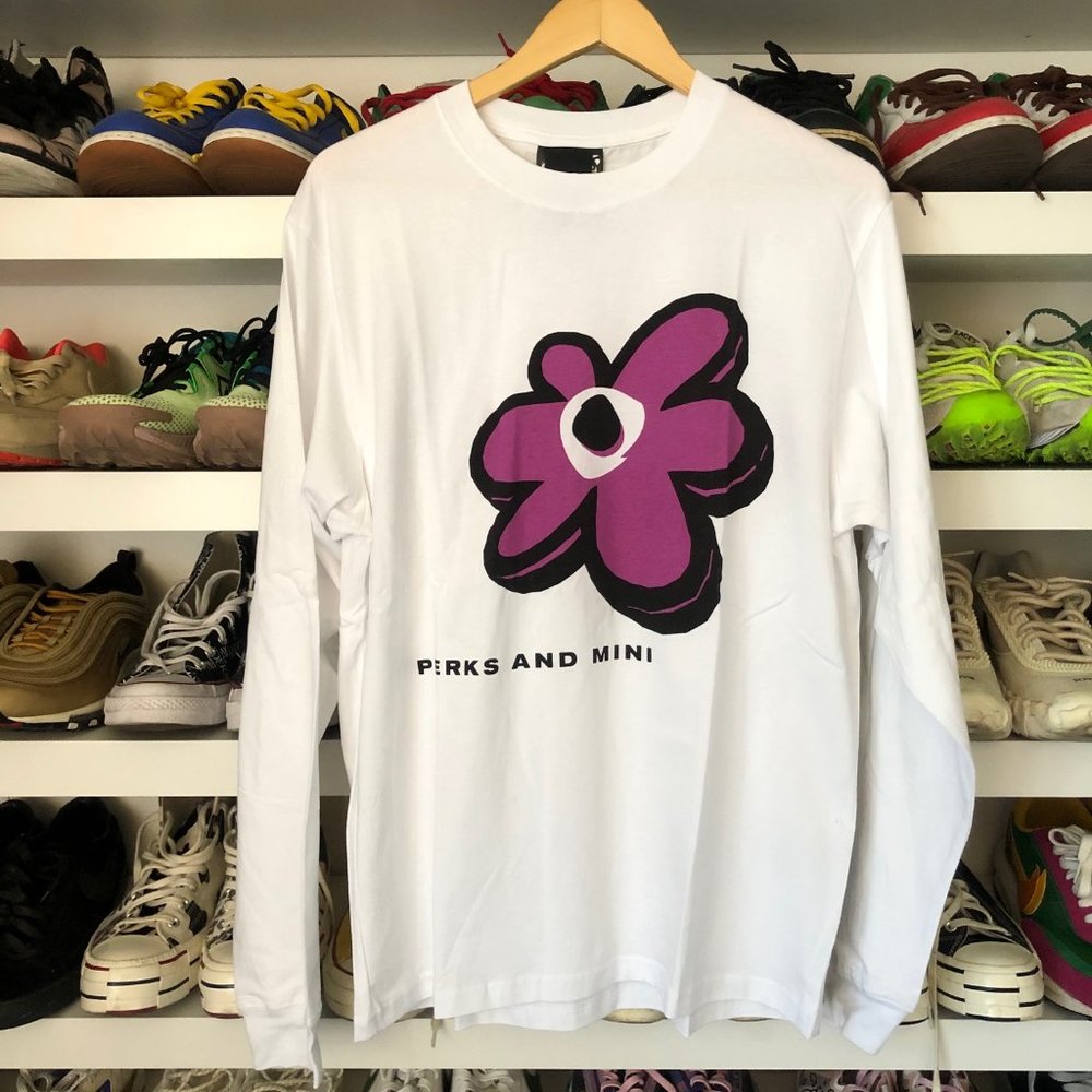 Perks and Mini P.A.M. Vector Gesture LS Tee Shirt